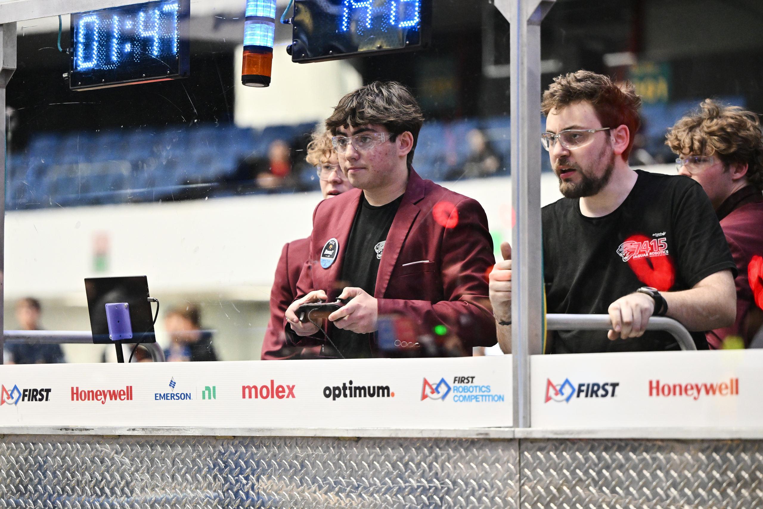 Drive team at Worlds